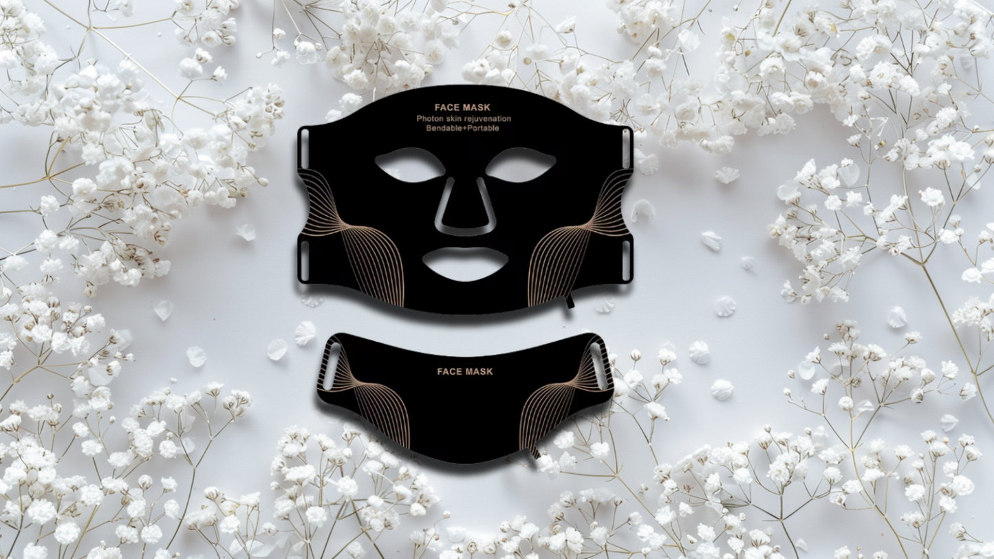 Lumivessence™ Silhouette | 7-Color Flexible LED Face & Neck Mask
