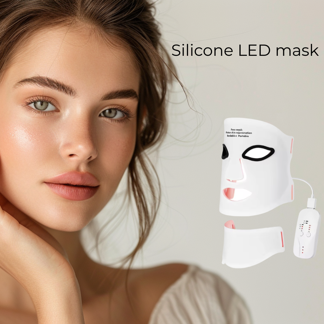 Lumivessence™ Silhouette | 7-Color Flexible LED Face & Neck Mask