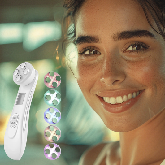 Lumivessence™ 3-in-1 Microcurrent Facial Massager | Heat & Vibration Sculpting Gua Sha Tool