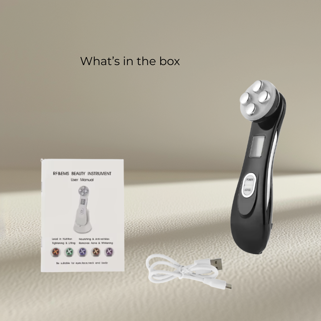 Lumivessence™ 3-in-1 Microcurrent Facial Massager | Heat & Vibration Sculpting Gua Sha Tool