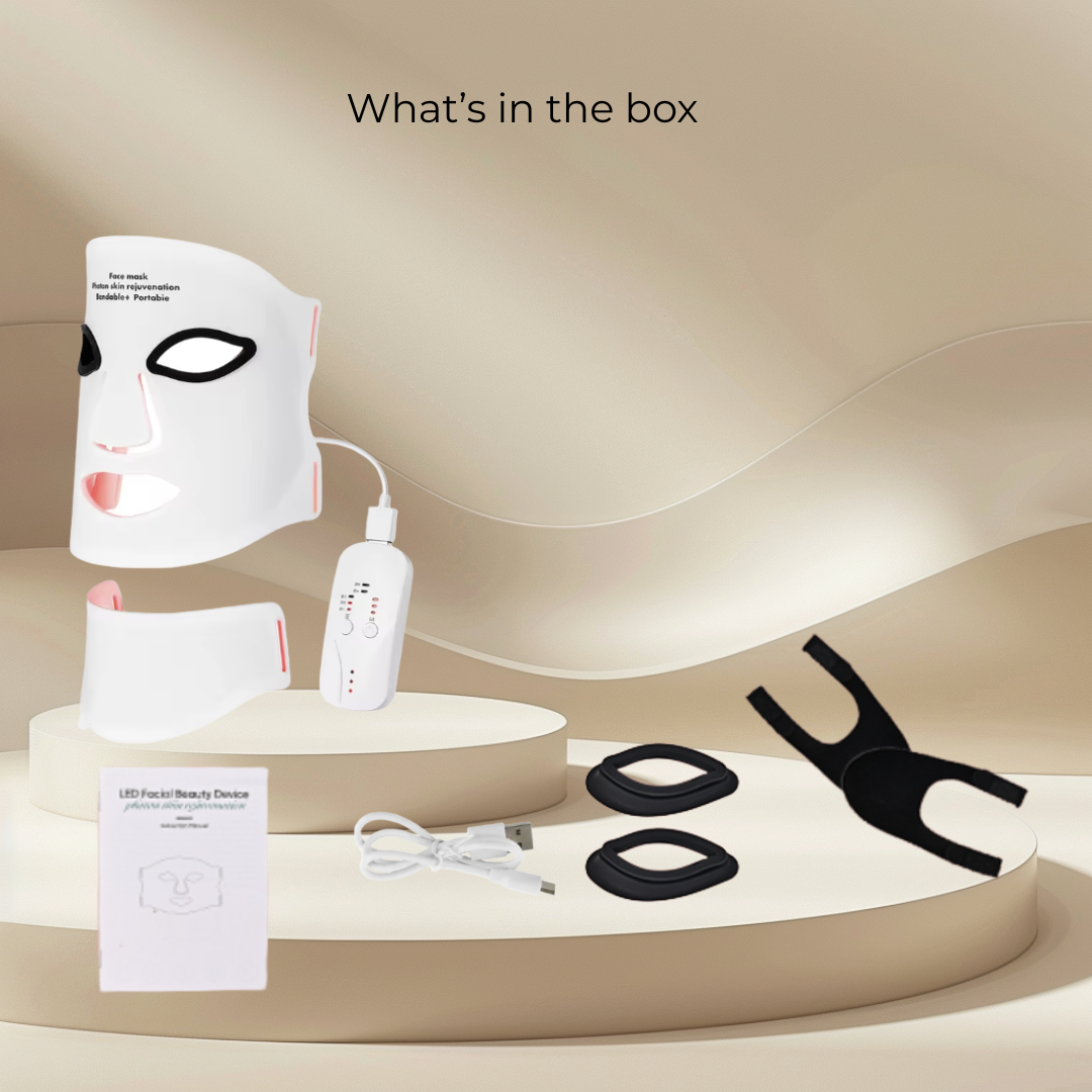 Lumivessence™ Silhouette | 7-Color Flexible LED Face & Neck Mask