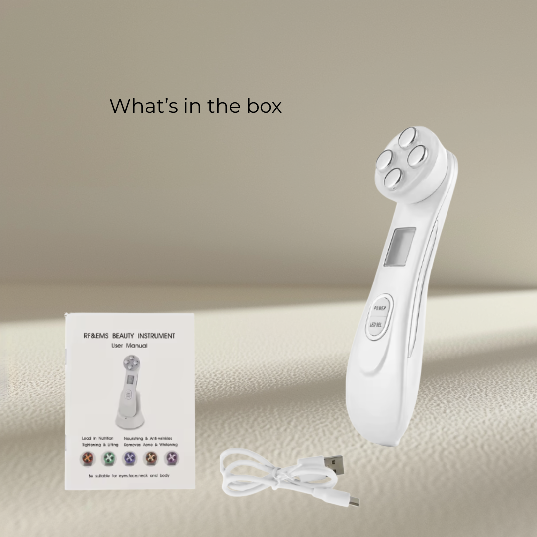 Lumivessence™ 3-in-1 Microcurrent Facial Massager | Heat & Vibration Sculpting Gua Sha Tool