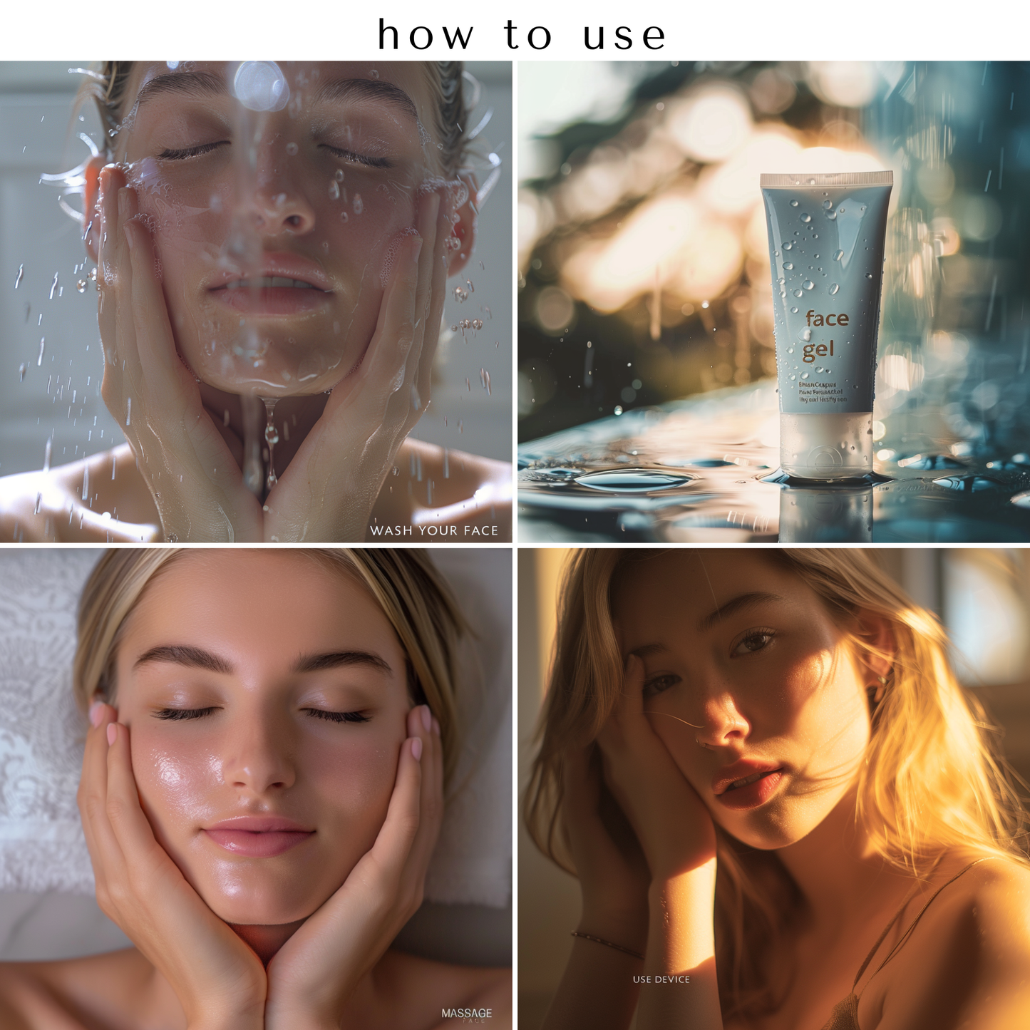 Lumivessence™ 3-in-1 Microcurrent Facial Massager | Heat & Vibration Sculpting Gua Sha Tool